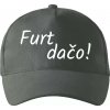Furt dačo - Šiltovka so zahnutým šiltom a mosaznou sponou - Univerzálna veľkosť ( Tm. bridlica (šedozelená) )