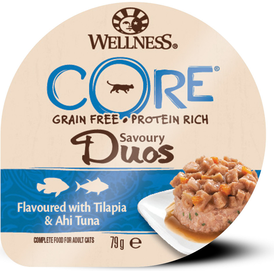Wellness CORE Signature Selects Tuniak s krevetami v šťave 79 g