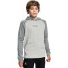 Quiksilver tričko Buxton Raglan Youth Dark Grey Heather