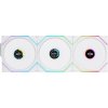 Lian Li UNI FAN TL Wireless, bezdrôtový LCD Ventilátor, ARGB, 3ks, 120 mm, biely 12RTLLCD1W3W