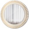 Okrúhle ozdobné zrkadlo na stenu Indická mandala fi 50 cm