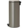 Brabantia pedálový odpadkový koš NewIcon 30 l Platinum