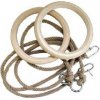 SPARTAN SPORT Drevené gymnastické kruhy SPARTAN priemer 24 cm