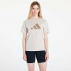 adidas Dámske tričko ANIMAL TEE W béžová hnedá
