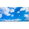 Foto obraz sklo tvrzené Oblaky na nebi 100x50 cm