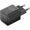 Wall charger, Vention, FEPB0-EU, USB-C, 20W, GaN (black)