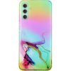 Gumený kryt Laser Marble na Galaxy A55 5G - Zelená
