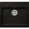 Granitový kuchynský drez SCHOCK Mono N-100 - s excentrom, pod pracovnú dosku Farba: night