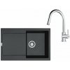 Franke Sety Kuchynský set G258O, fragranitový drez MRG 611 a batéria FS 3229.031, ónyx/chróm 114.0700.718