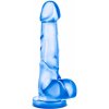 Dildo Blush B YOURS SWEET N HARD 4 modré
