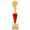 Darteg šípkarska trofej terč a ruka so šípkou 32cm zlatá
