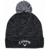 Unisex zimná čiapka Callaway Golf Tour Authentic POM Beanie čierna