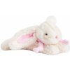 Plyšový zajačik Lapin Bonbon Doudou et Compagnie ružový 20 cm v darčekovom balení od 0 mes