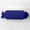 Biante Vankúš valec bonbon Rongo RG-078 Kráľovská modrá 15x100 cm