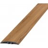 Egibi , Podlahová prechodová lišta Multi Canmore, 2400x40 mm, hnedá 333110-180776