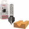 BOSCH Fréza drážkovacia V-drážka, uhol 90°, stopka 8mm