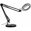 SucceBuy Zväčšovacia lampa 64 LED Sklenená šošovka 110MM Zväčšenie 5x