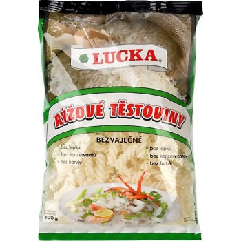 Lucka Těstoviny vřetena rýžové bezlepkové 300g