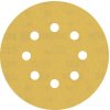 Brúsny papier pre excentrické brúsky Bosch Ø 125 mm, zrnitosť 320, dierovaný, 50 ks