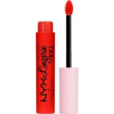 NYX Professional Makeup Lip Lingerie XXL dlhotrvajúci matný tekutý rúž 4 ml 27 on fuego