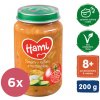 6x HAMI Špagety s paradajkami a mozarellou (200 g) - zeleninový príkrm