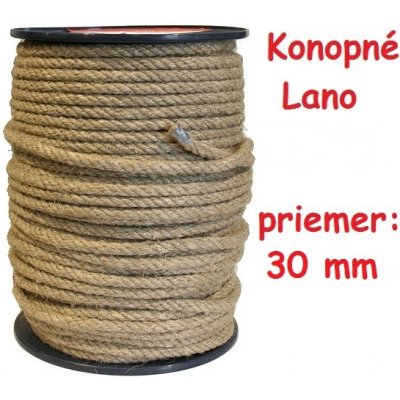 Konopné Lano Lanex 30 mm, J/PP od 7 € - Heureka.sk