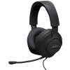 Káblové slúchadlá s mikrofónom JBL Quantum 100M2 Na uši Čierne