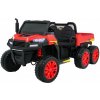 Ramiz Farmársky nákladiak pre 2 deti Červený + 4x4 + Diaľkové ovládanie + Kiper + LED Audio