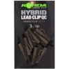Korda Montáž QC Hybrid Lead Clip Gravel/Clay