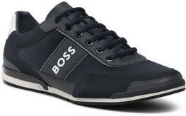 Boss Sneakersy Saturn 50485629 10247473 01 Tmavomodrá