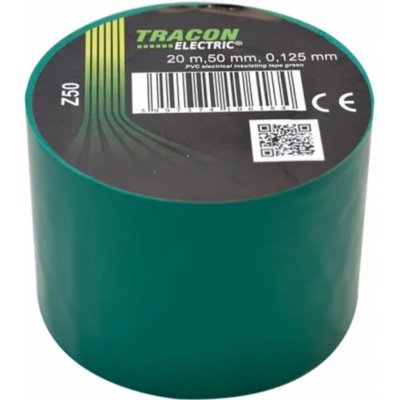 Tracon electric Páska izolačná 50 mm x 20 m zelená