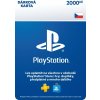 Dobíjacia karta PlayStation Store - Kredit 2000 Kč - CZ Digital (SCEE-CZ-00200000)