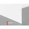 Röhm Pieskované plexisklo Plexiglas Satinice 3 mm WM513 SC 2050 x 3050 mm biele 1 ks