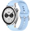PROTEMIO 104125 WAVY Silikónový remienok pre Xiaomi Watch S4 svetlomodrý