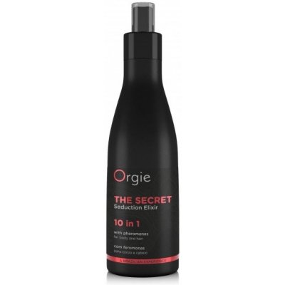Orgie The Secret Seduction Elixir 10 In 1 200 ml, kvetinovo-ovocný elixír v spreji pre telo i vlasy