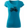 T-ričko BMW R1250GS dámske tričko Farba trička: Tyrkysová, Veľkosť: S