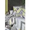 Bavlnené obliečky Zigzag Grey 200x220/2x70x90 cm