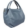 NovaKabelka.sk Tea Blu Chiaro kožená talianska crossbody kabelka modrá