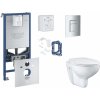 GROHE Rapid SLX s tlačidlom Skate Cosmopolitan SANI11BB2126