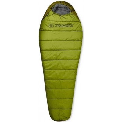 TRIMM WALKER Múmiový spací vak, svetlo zelená, 220 cm - pravý zips