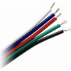 CB Elektro Kábel pre LED RGBW pásy, 5x0,35mm2, 25m
