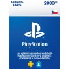 PlayStation Store CZ el. peněženka - kredit 2000 Kč SCEE-CZ-00200000 Elektronická licence