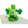 3D blahoželanie - Štvorlístok pre šťastie