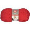 Pletacia priadza SOFT 09925 červená