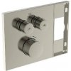 Ideal Standard Ceratherm Navigo Solos - Termostatická batéria pod omietku, na 2 spotrebiče, Silver Storm A7894GN