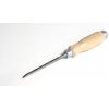 NAREX Bystřice dláto ploché 4 mm 120/258 mm rukoväť wood line 8101-04