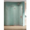 New Trendy Eventa Copper Shine stena sprchového kúta walk -in 90 cm medená lesklý/sklo priehľadné EXK-6554