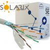 SOLARIX kábel FTP CAT5E PVC 305m/balenie SXKD-5E-FTP-PVC