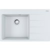 Franke Centro granitový drez 78x50 cm biela 114.0637.512
