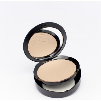 puroBIO Cosmetics Compact Foundation kompaktný púdrový make-up SPF10 04 9 g náhradná náplň